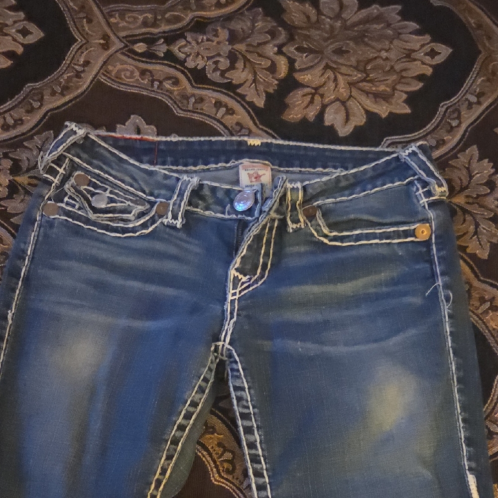 True Religion Dark Blue Skinny Jeans